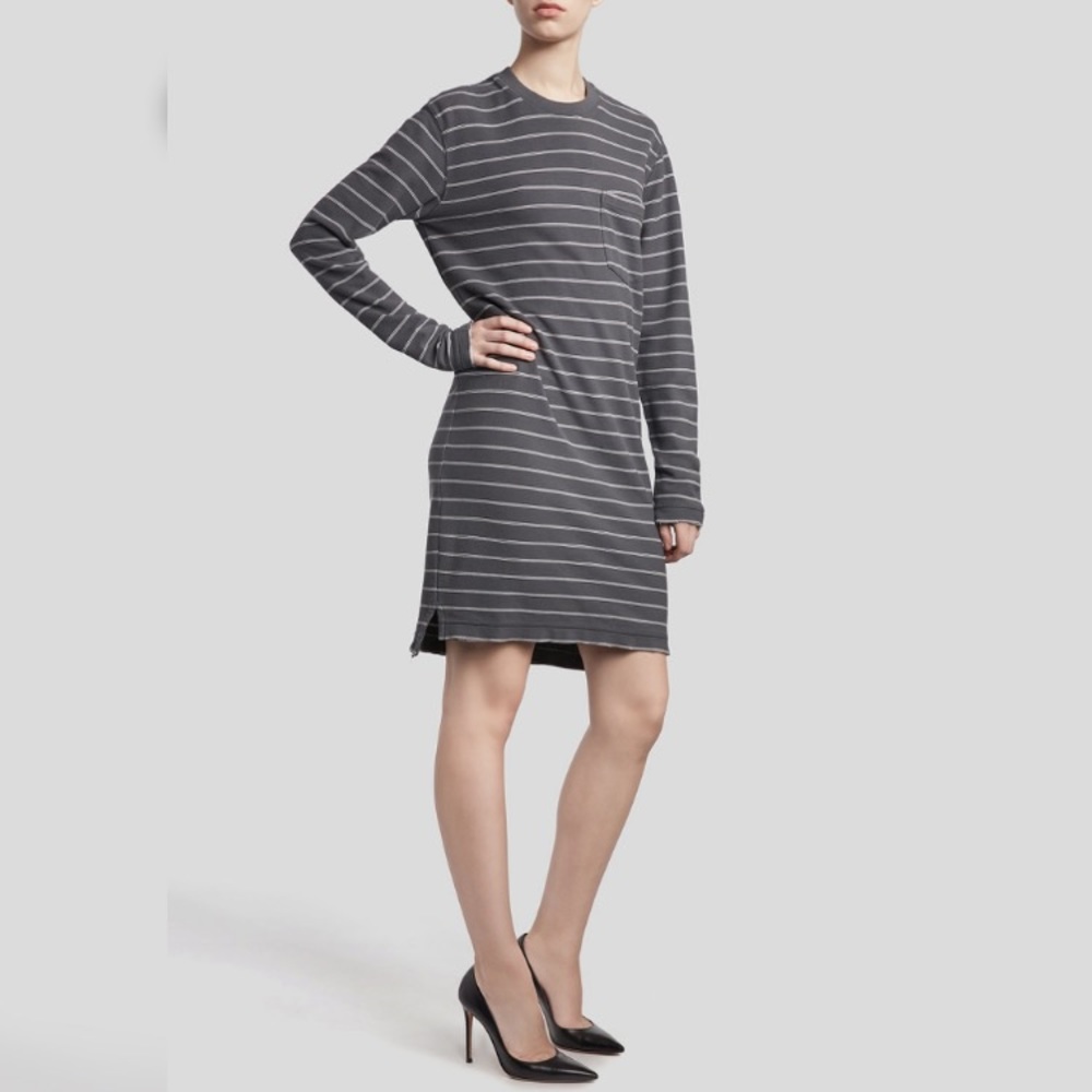 ATM striped dress
